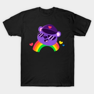 Gay Bear LGBTQ Pride Rainbow Equality T-Shirt